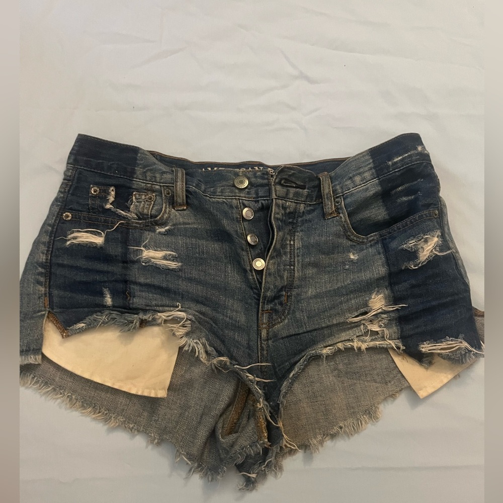 American eagle jean shorts